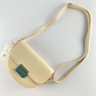 ブージュルード(Bou Jeloud)の【新品】ショルダーバッグ コンパクト Bou Jeloud ホワイト(ショルダーバッグ)