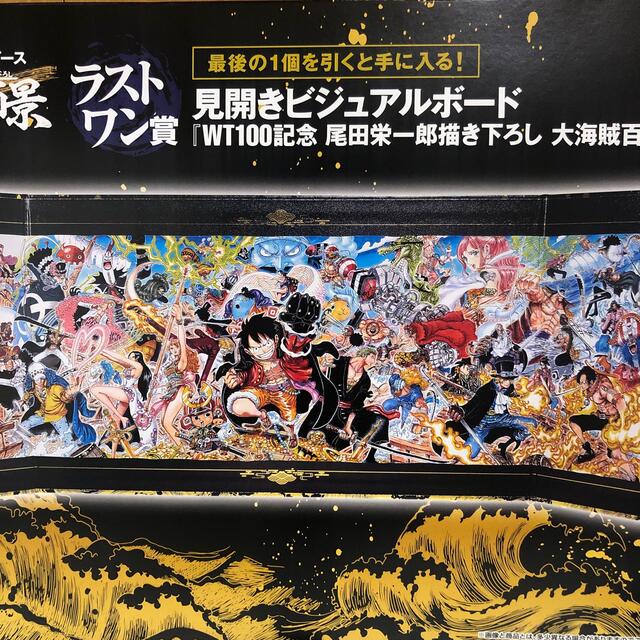 一番くじ ワンピース 大海賊百景 ラストワン賞 見開きビジュアルボード