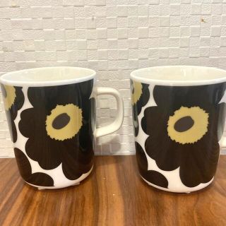 マリメッコ(marimekko)のマリメッコ　マグカップ　2個セット(グラス/カップ)