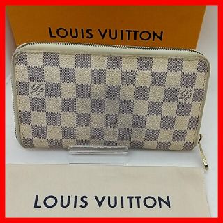 LOUIS VUITTON - 【良品】ルイヴィトン ダミエ アズール ジッピー ...