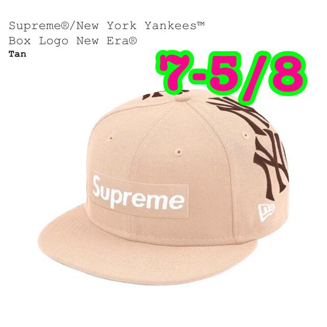 商品名Supreme New York Yankees Box Logo NewEra