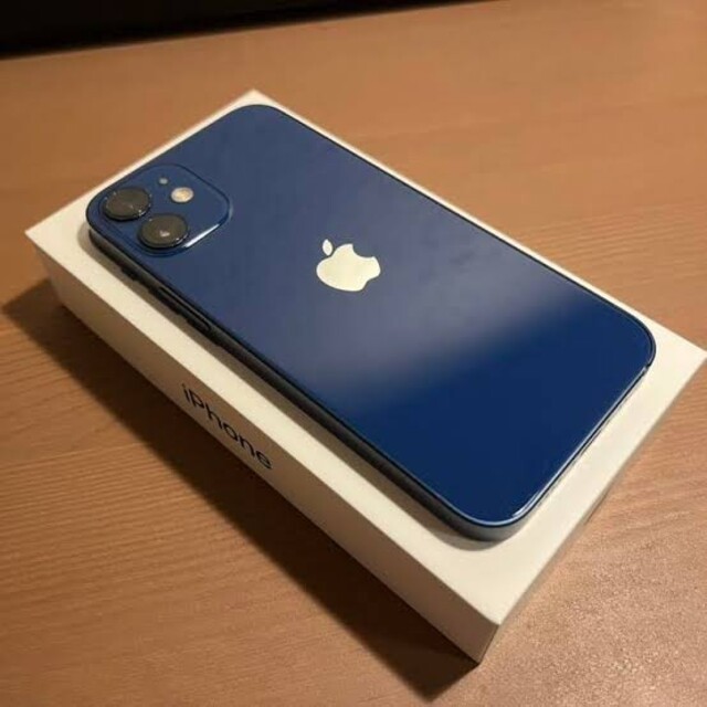 iphone12mini 128gb 本体　ブルー　未使用