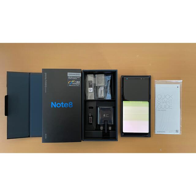 Samsung Galaxy Note8 SM-N9500 128GB ジャンクスマートフォン/携帯電話