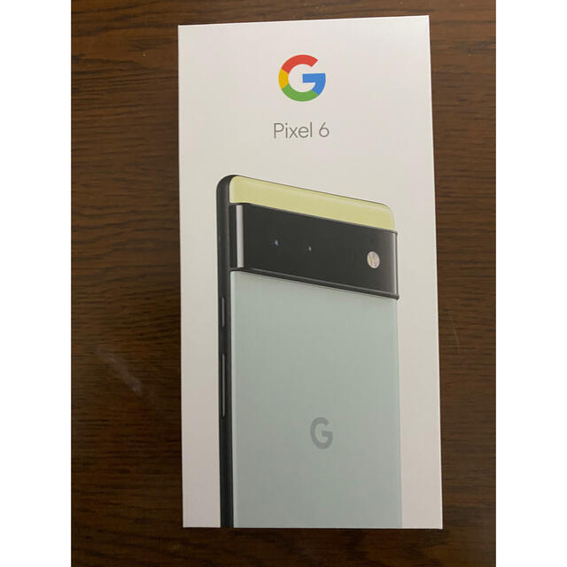 （新品）Google Pixel6 256GB Sorta Seafoam