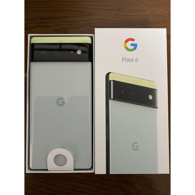 （新品）Google Pixel6 256GB Sorta Seafoam