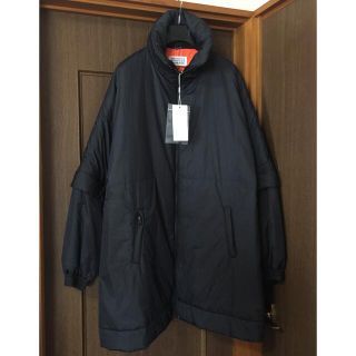 黒新品 メゾン マルジェラ オーバーサイズ ダウンコート ジャケット