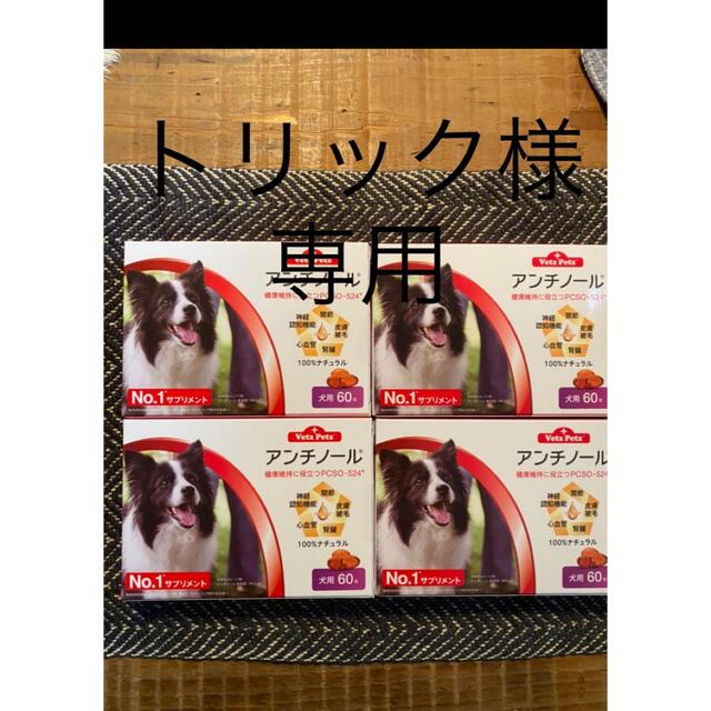 犬用アンチノール60粒入り トリック様専用 8箱 ○日本正規品○ 19008円