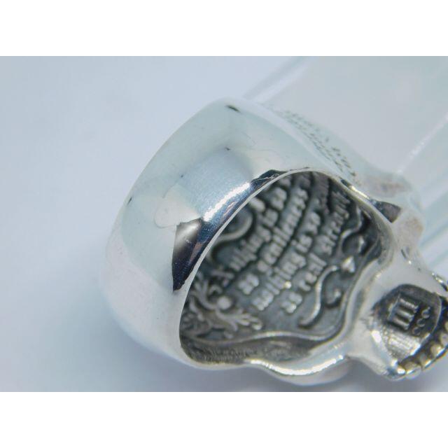 極 美品 19号 ドクターモンロー Dr Monroe スカル リング 指輪