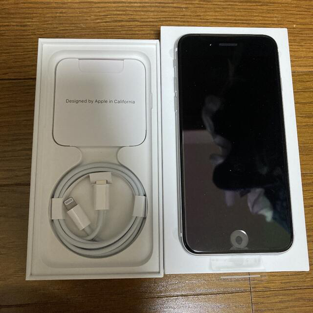 iphone SE 64GB ホワイト SIMフリー 1