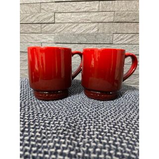 ルクルーゼ(LE CREUSET)のル・クルーゼ　マグカップ(グラス/カップ)