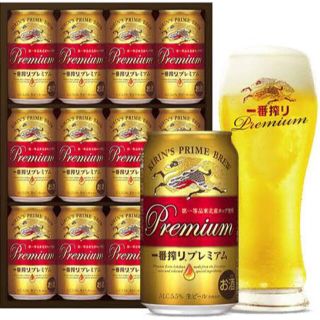 キリン　一番搾り　プレミアム　350ml １２缶　生ビール(ビール)