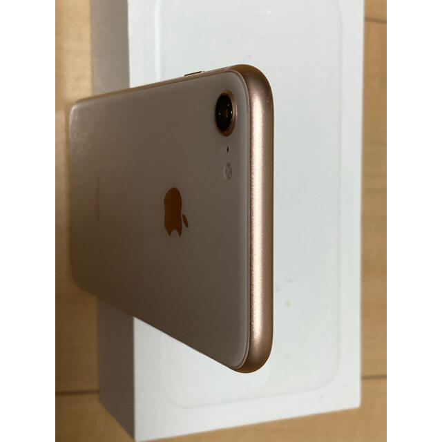 iPhone8 64gb ゴールド　simロック解除済