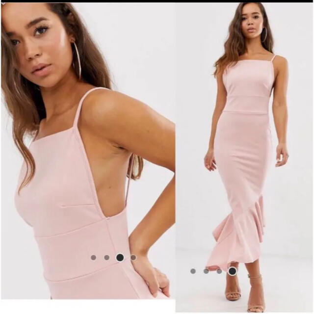 MISSGUIDED(ミスガイデッド)の新品タグ付きMissguided アシンメトリードレス レディースのフォーマル/ドレス(ロングドレス)の商品写真