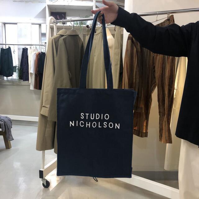 【新品】STUDIO NICHOLSON Cotton Canvas Tote 3