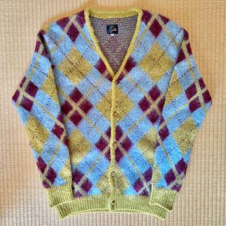 ニードルス(Needles)のNeedles Argyle Mohair Knit Cardigan(カーディガン)