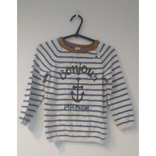 エイチアンドエム(H&M)の子供服　Ｈ＆M　コットンニットセーター　86cm(ニット/セーター)