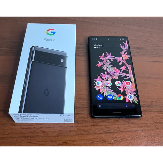 Google Pixel(グーグルピクセル)のgoogle pixel 6 128G SIMフリー spigenケース付き スマホ/家電/カメラのスマートフォン/携帯電話(スマートフォン本体)の商品写真