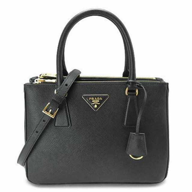 PRADA - 【出品10日まで】プラダハンドショルダーバックガレリア1BA863 ... 【出品10日まで】プラダハンドショルダーバックガレリア1BA863黒ブラック