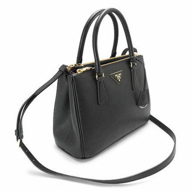 PRADA - 【出品10日まで】プラダハンドショルダーバックガレリア1BA863 ... 【出品10日まで】プラダハンドショルダーバックガレリア1BA863黒ブラック
