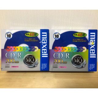 maxell マクセル　CD-R １０パック✖️２　２０枚セット【新品、未使用】(その他)