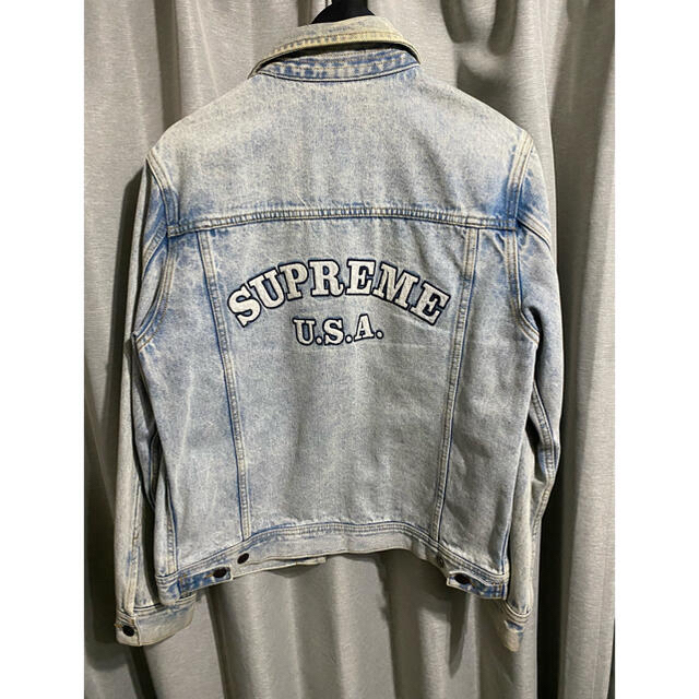 2016ss supreme Denim Trucker Jacket