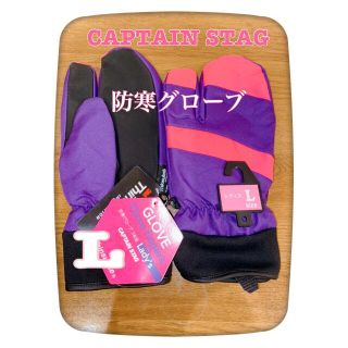 キャプテンスタッグ(CAPTAIN STAG)のキャプテンスタッグ　グローブ  手袋  防寒　スノボー　スキー　レディース(ウエア/装備)