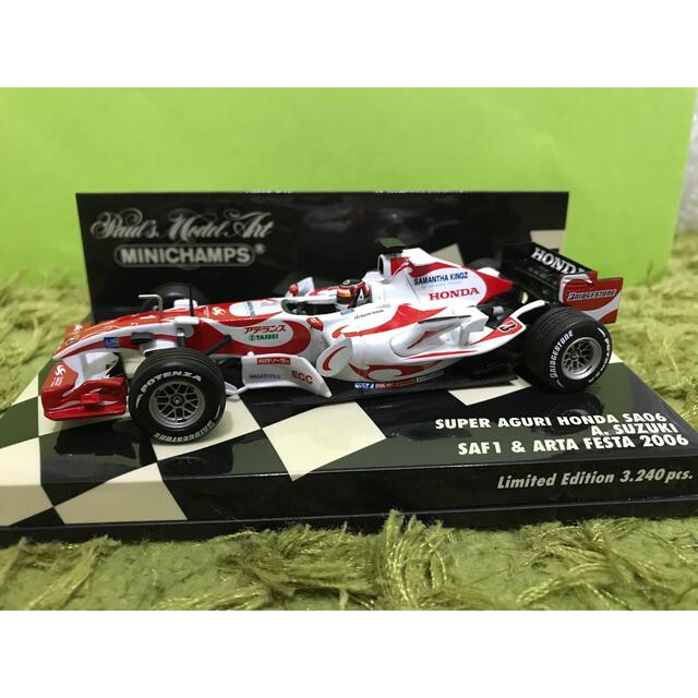 PMA - 1/43 ミニチャンプス SA06 鈴木亜久里 スーパーアグリ PMA - 1/43 ミニチャンプス SA06 鈴木亜久里 スーパーアグリ