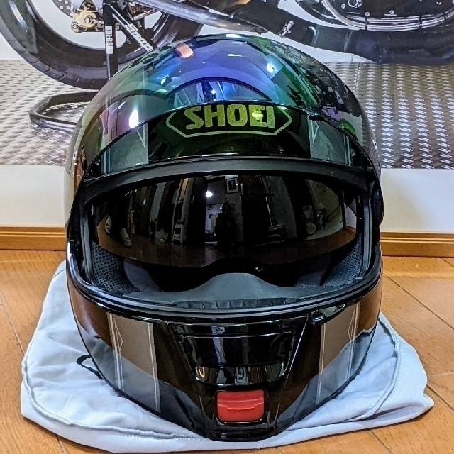 翔泳社(ショウエイシャ)のSHOEI ショウエイ ネオテック サイズ/ L USED 自動車/バイクのバイク(ヘルメット/シールド)の商品写真