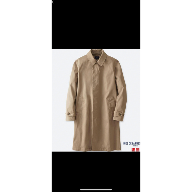 UNIQLO(ユニクロ)のイネス×ユニクロ　ステンカラーコート メンズのジャケット/アウター(ステンカラーコート)の商品写真