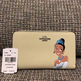 COACH - コーチ 長財布 ティアナ ディズニーコラボ の通販 by あー ...