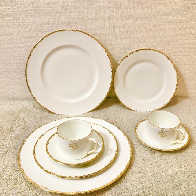新品ウェッジウッドヴェラウォン食器セットペアディナープレート皿カップ&ソーサー | フリマアプリ ラクマ