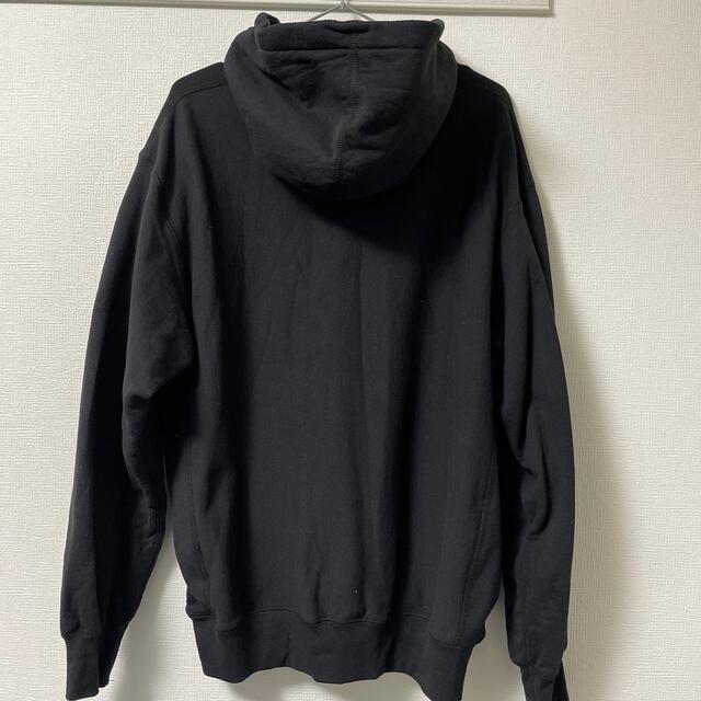 supreme kaws chalk logo hooded Mサイズ 黒