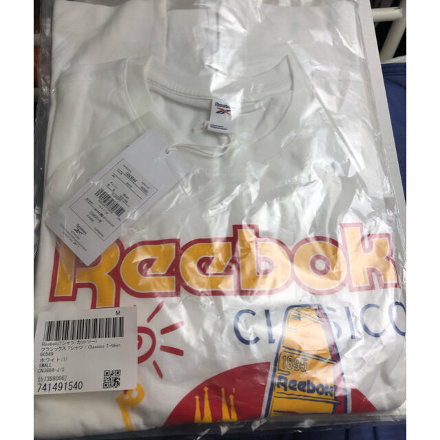 Reebok(リーボック)の★新品★リーボック クラシックス Tシャツ ホワイト/S メンズのトップス(Tシャツ/カットソー(半袖/袖なし))の商品写真