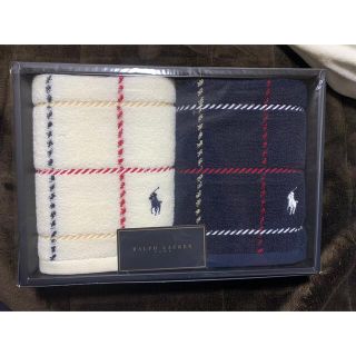 ラルフローレン(Ralph Lauren)のラルフローレン　ハンドタオル２枚セット(タオル/バス用品)