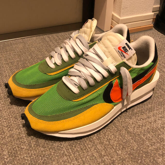 28cm US10 NIKE x SACAI LDWAFFLE GREEN