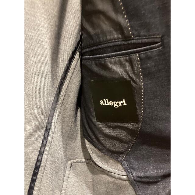 allegri - Allegri テーラードジャケット ネイビー Lの通販 by allegri - Allegri テーラードジャケット ネイビー Lの通販 by