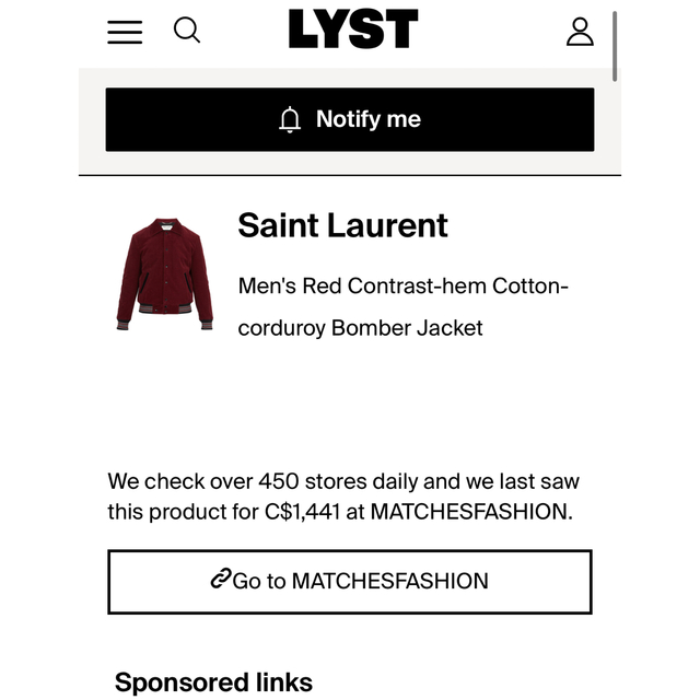 SAINT LAURENT - 限定セール SAINT LAURENT PARIS コーデュロイ SAINT LAURENT - 限定セール SAINT LAURENT PARIS コーデュロイ