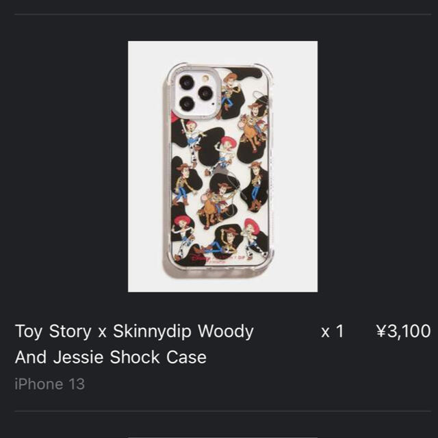 SKINNYDIP(スキニーディップ)のToy Story×SKINNY DIP(iPhone13対応)新着/未開封品 スマホ/家電/カメラのスマホアクセサリー(iPhoneケース)の商品写真