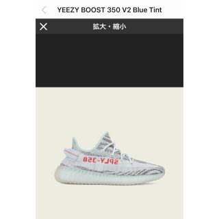 アディダス(adidas)のadidas YEEZY Boost 350 V2 BLUE TINT(スニーカー)