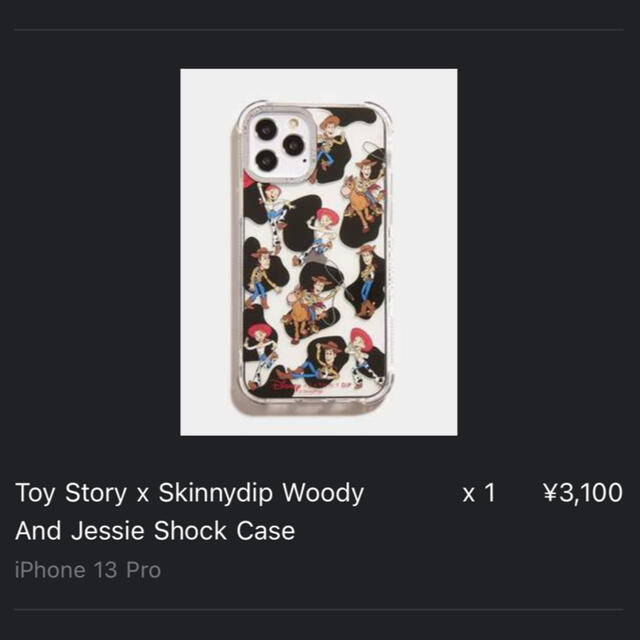 SKINNYDIP(スキニーディップ)のToy Story×SKINNY DIP(iPhone13Pro対応)新着/新品 スマホ/家電/カメラのスマホアクセサリー(iPhoneケース)の商品写真