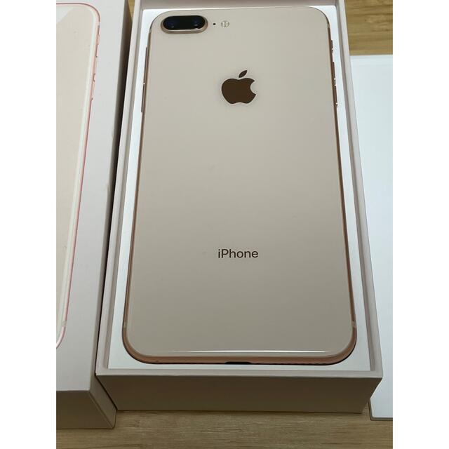 Apple(アップル)のiPhone 8 Plus 265gb ローズゴールド スマホ/家電/カメラのスマートフォン/携帯電話(スマートフォン本体)の商品写真