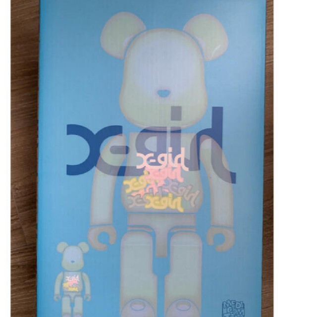 MEDICOM TOY(メディコムトイ)のBE@RBRICK X-girl 2021 100％ & 400％ エンタメ/ホビーのフィギュア(その他)の商品写真