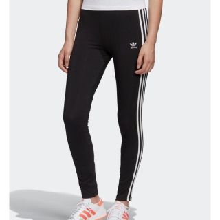 アディダス(adidas)のadidas 新品 トレフォイル 3ストライプ レギンス タイツ(レギンス/スパッツ)