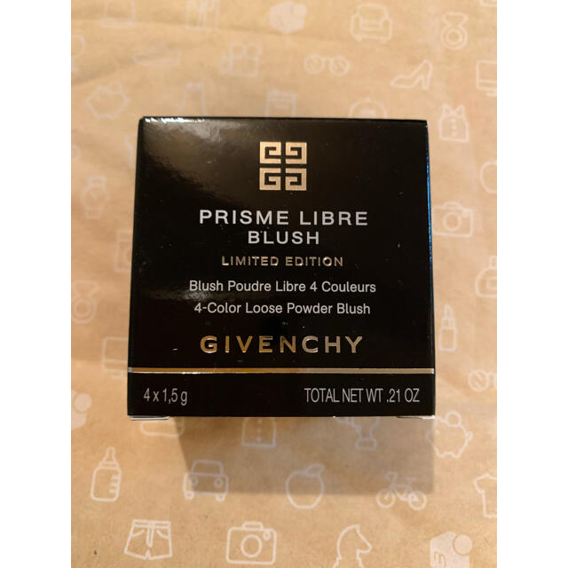 GIVENCHY(ジバンシィ)の【限定】ジバンシイ プリズム・リーブル・ブラッシュ ロゼ・チュール コスメ/美容のベースメイク/化粧品(チーク)の商品写真