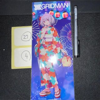グリッドマン GRIDMAN 新条アカネ 特大アクリルスタンドの通販 by