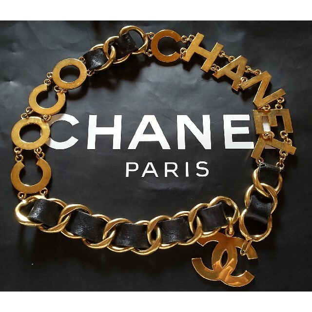 最も CHANEL ヴィンテージシャネル CHANEL ココマーク ロゴチェーン