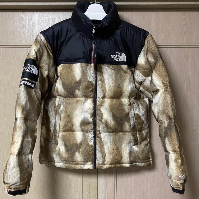 Supreme(シュプリーム)のSupreme The North Face Fur Print Nuptse メンズのジャケット/アウター(ダウンジャケット)の商品写真