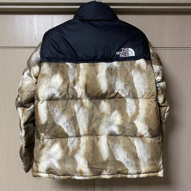 Supreme(シュプリーム)のSupreme The North Face Fur Print Nuptse メンズのジャケット/アウター(ダウンジャケット)の商品写真