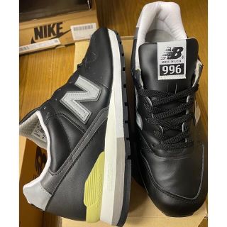 ニューバランス(New Balance)の新品 レア! new blance USA製 M996LB 28cm 黒(スニーカー)