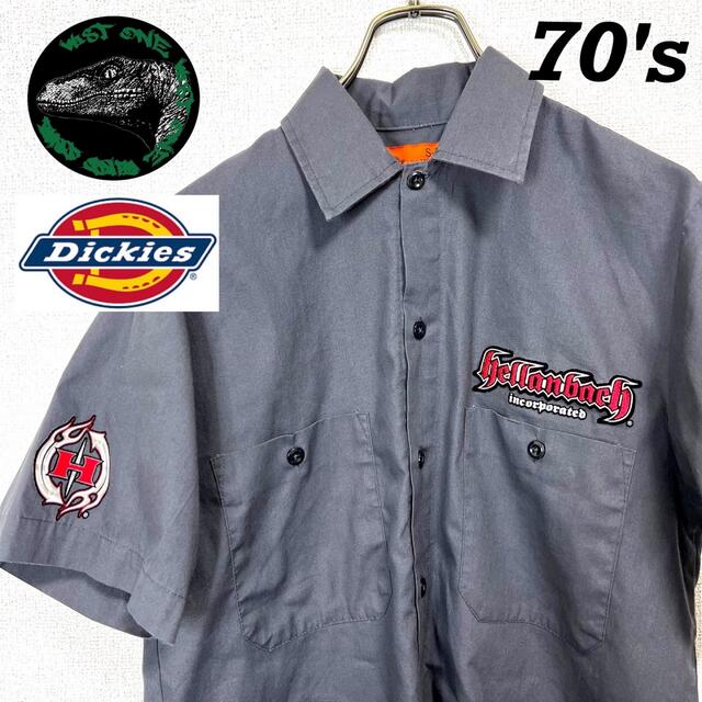 ◆Dickies ワークシャツ 70s ビンテージ◆